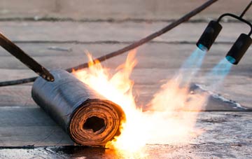 High Common asphalt flat roofing repairs